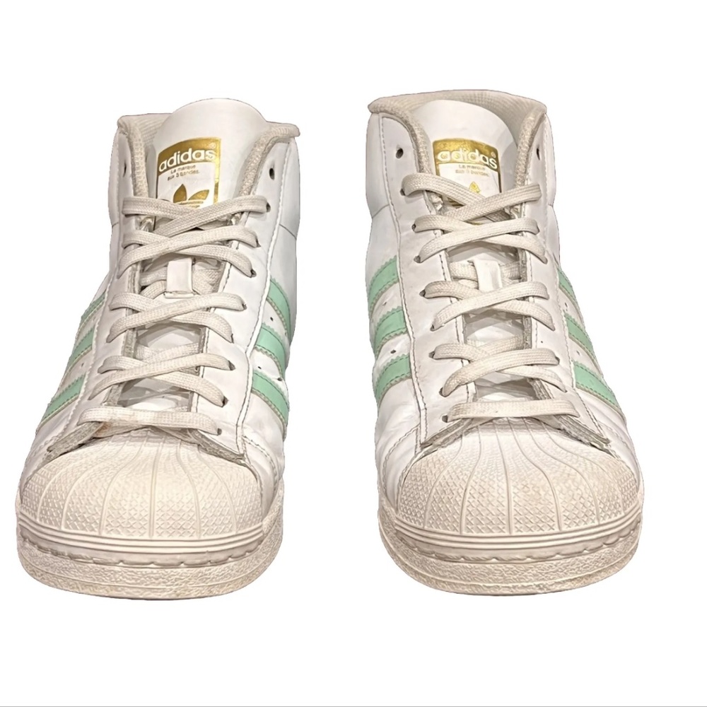 ADIDAS Pro Model Men's Shoes Size 8.5 | Hi Top | Shell Toe - Picture 6 of 10
